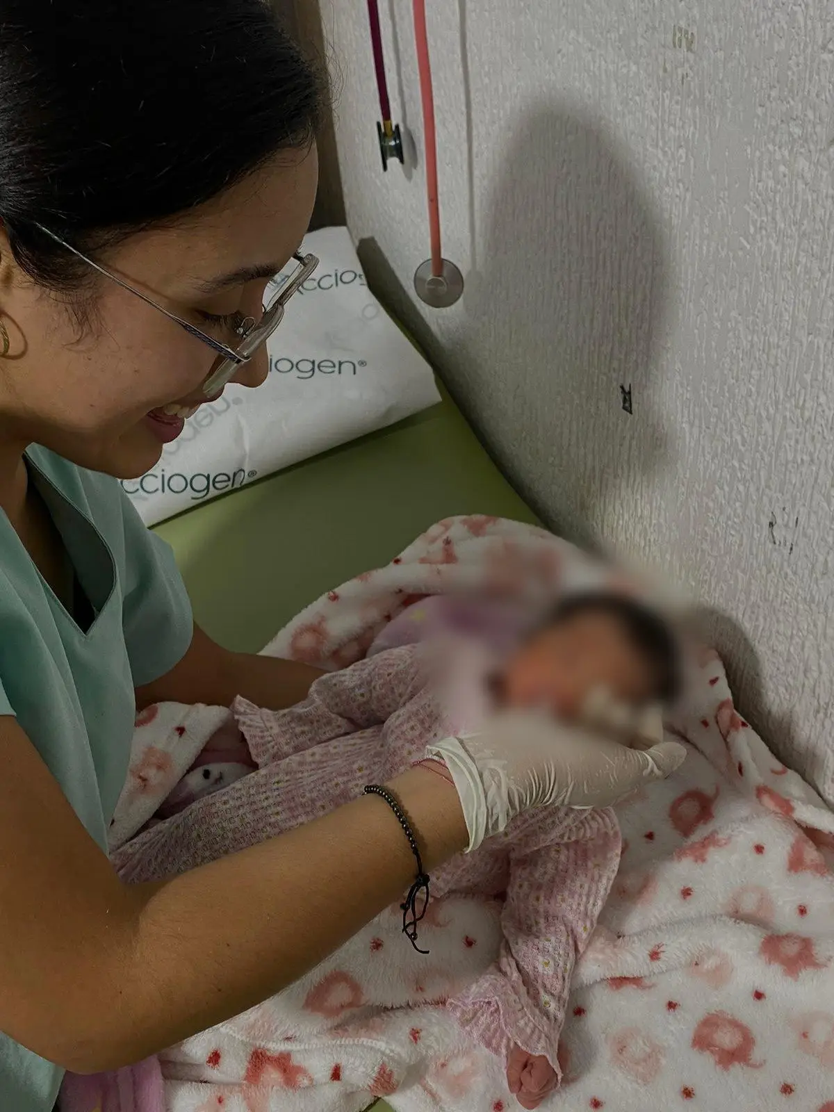 Proceso de asesoría en lactancia materna con recién nacido en San Luis Potosí